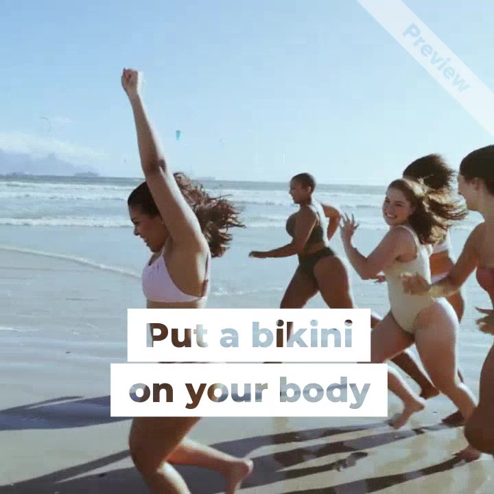 Bikini Day | July 5 Video Template
